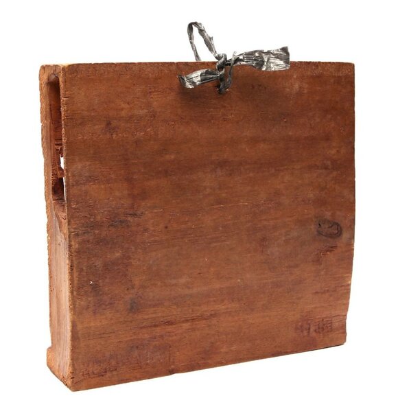 Vintage Balinese Wooden Hand Carved 3D Art Wall Hang Lightweight Wood Brown - Picture 9 of 15